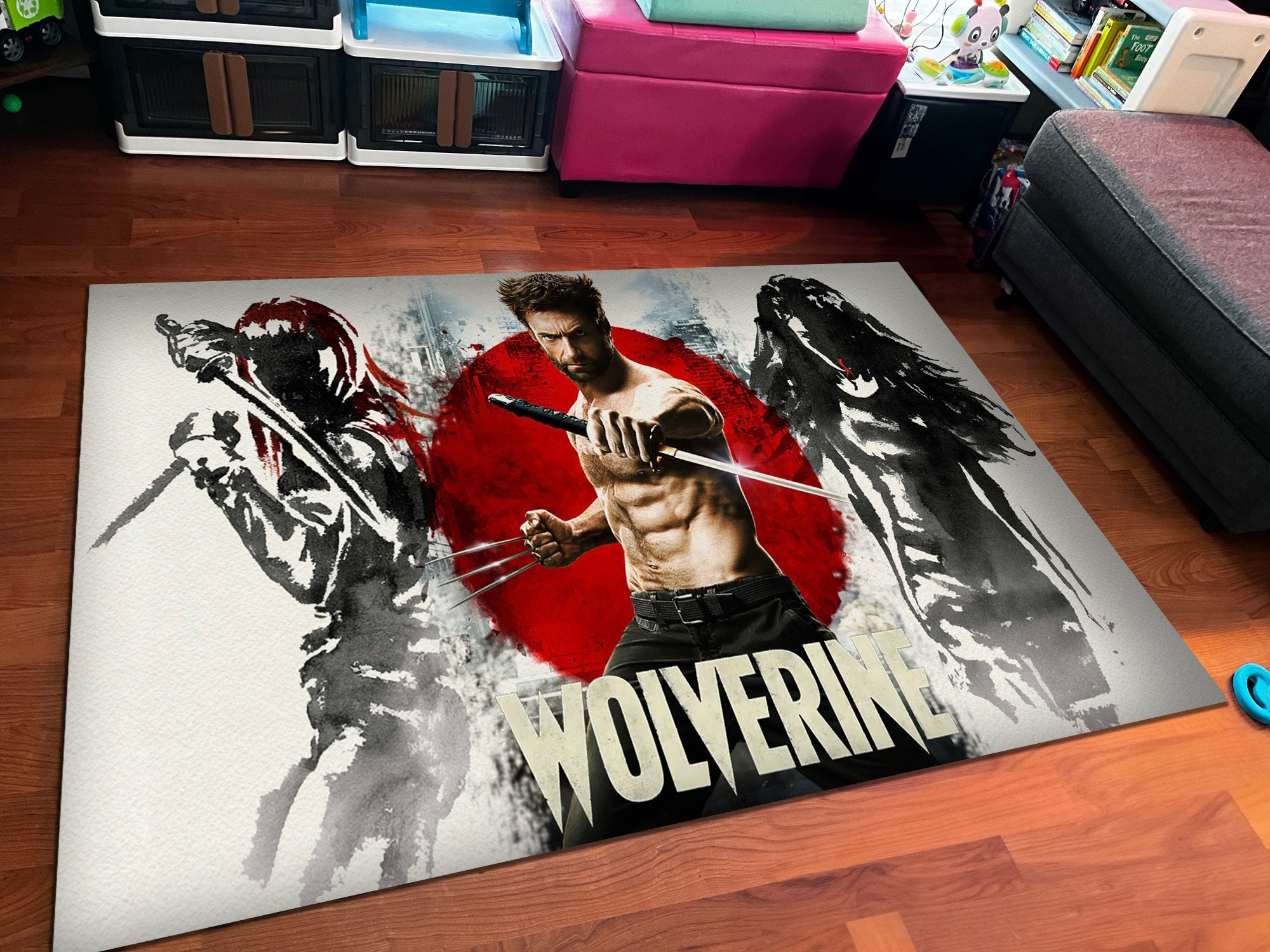 Wolverine Rug Duster Wolverine Comic Cover Rug: X-men Kids Room Carpet (15.7x23.6 Inch) - Etsy