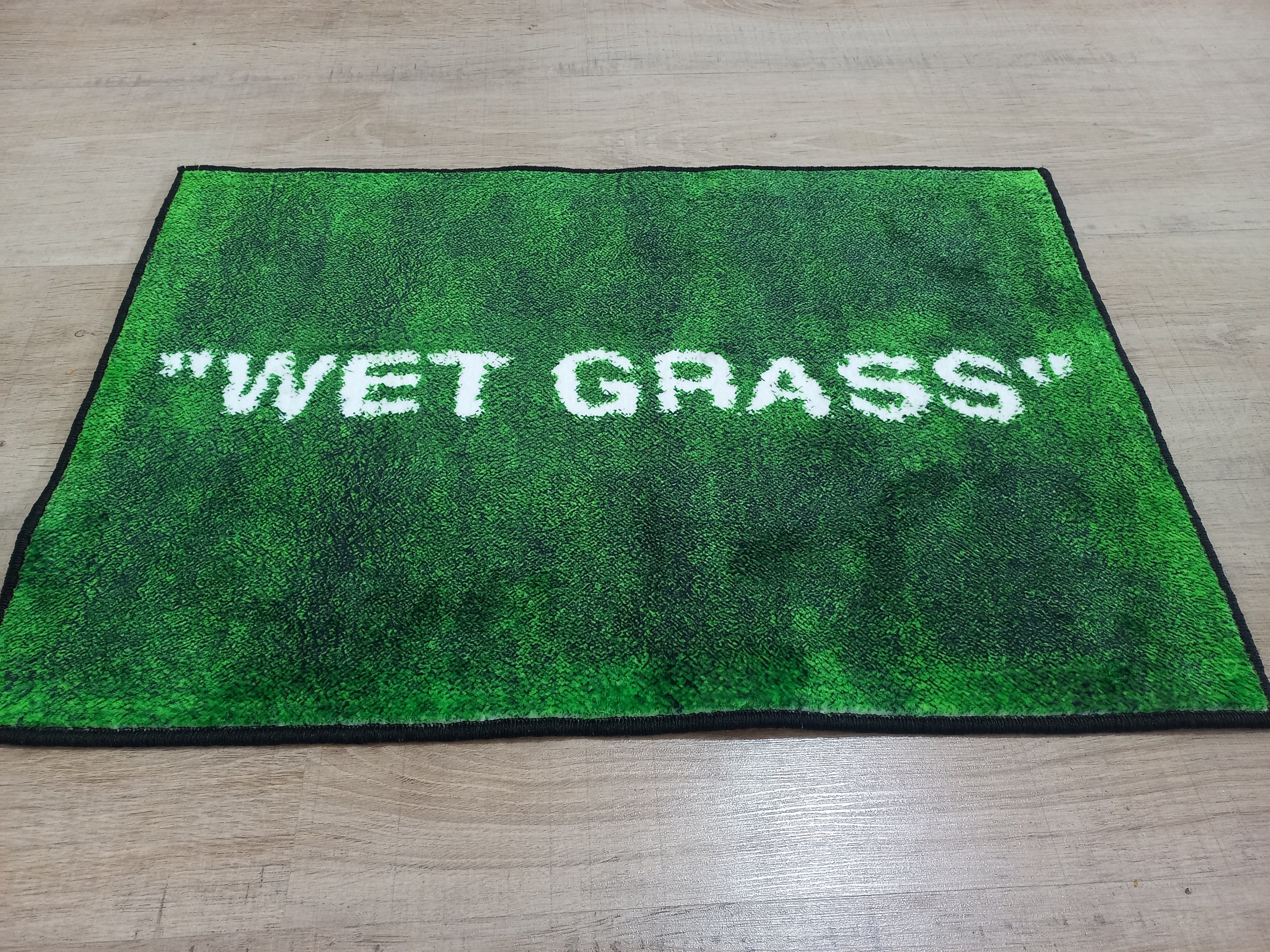 Grass Looking Wet Grass Rug Area Rug Populer Rug Custom Etsy