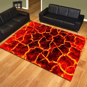 Lava Rug, Basaltic Lava Rug, Abstract Volcanic Background, Living Room Rug, Gift Rug, Decor Rug, Area Rug, Non Slip Rug, Soft Rug, Floor Rug