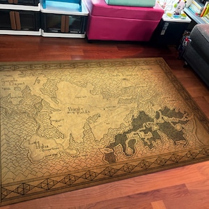 Zelda-kaartkleed, Zelda teppich, The Legend Of Zelda-kleed, Zelda-symbooltapijt, Zelda-gamekleed, tapijt voor gamingruimte, cadeau voor gamer, Zelda Art Decor