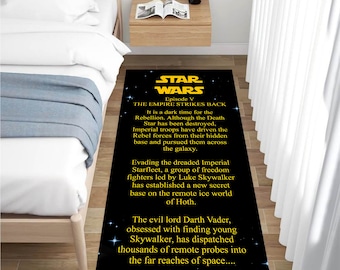 Star Wars Crawl Rug: Episode 5 Runner, Kids Room Decor