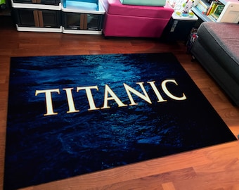 Titanic Rug: Non-Slip Fan Carpet, Home Decor Rug