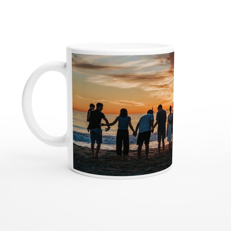 Custom white mug, Coffee mug, Hot drinks zdjęcie 3