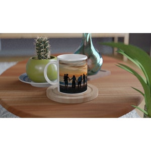 Custom white mug, Coffee mug, Hot drinks zdjęcie 2