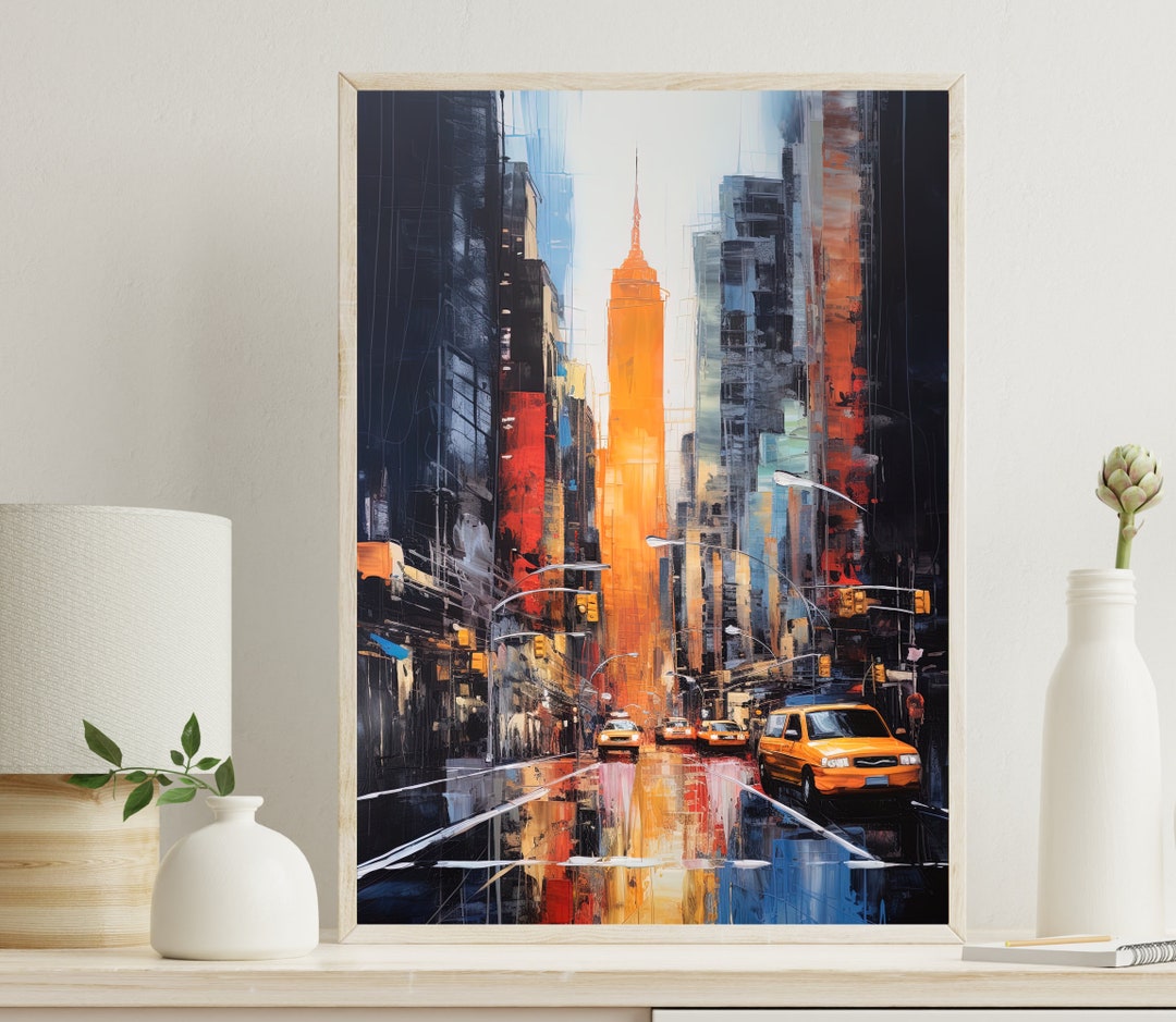 New York Wall Art New York Canvas and Poster Print New York Art New ...