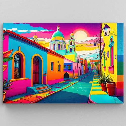 Mexican Wall Art Art Mexicano Poster Mexico Home Decor Etsy Ireland