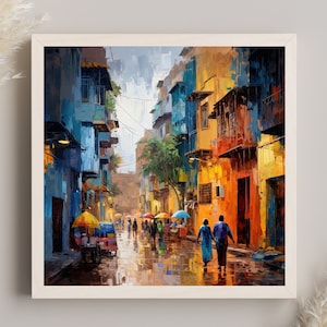 African Street Art Ethiopian Street Art Ethiopia Art Print Ethiopian Decor Africa Wall Art Print Home Decor