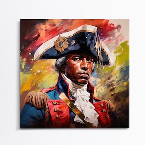 Toussaint Louverture - Haitian Hero -  Haitian Art - Haitian revolution