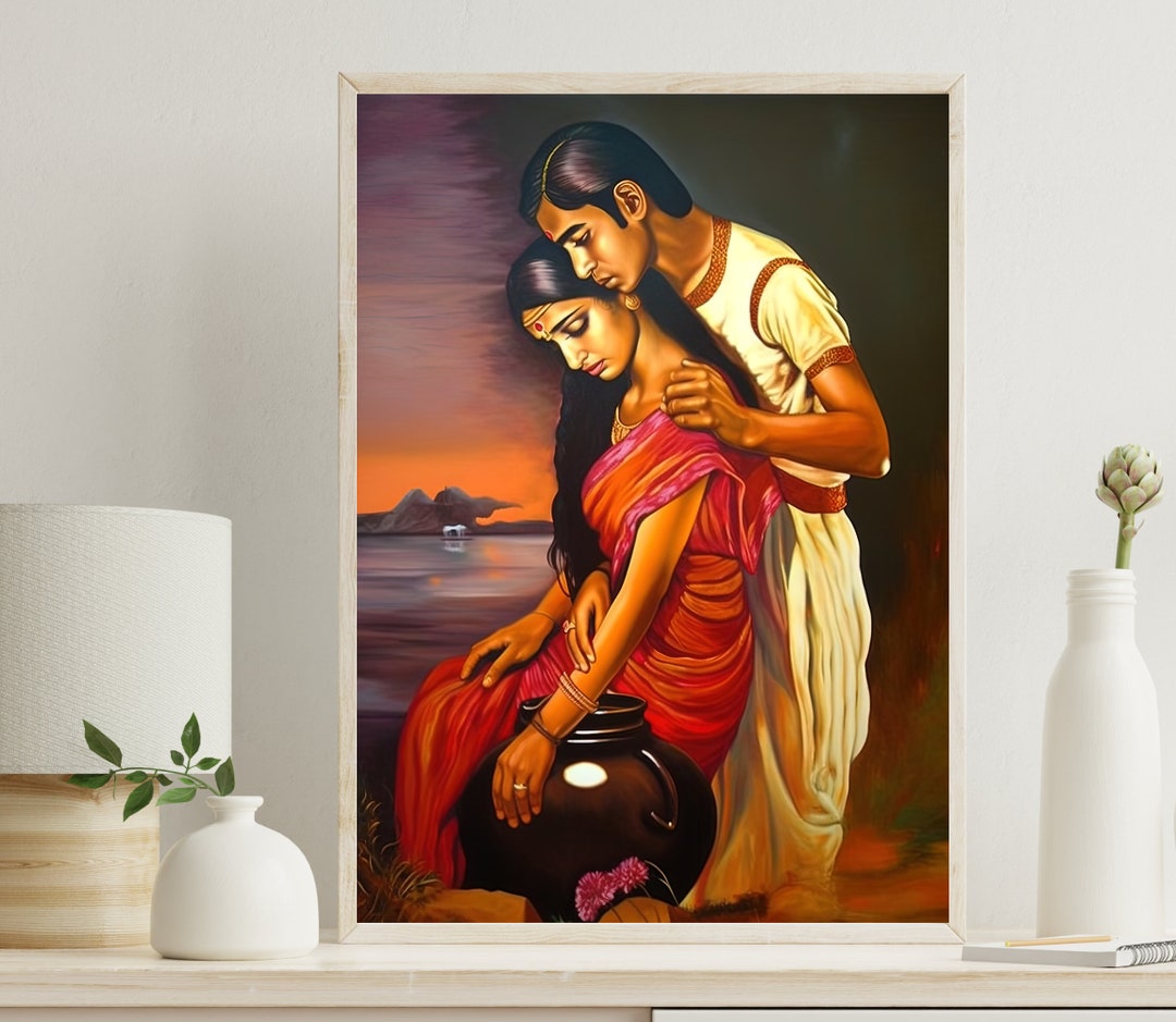 Indian Art Print Indian Wall Decor Indian Living Room Decor Indian
