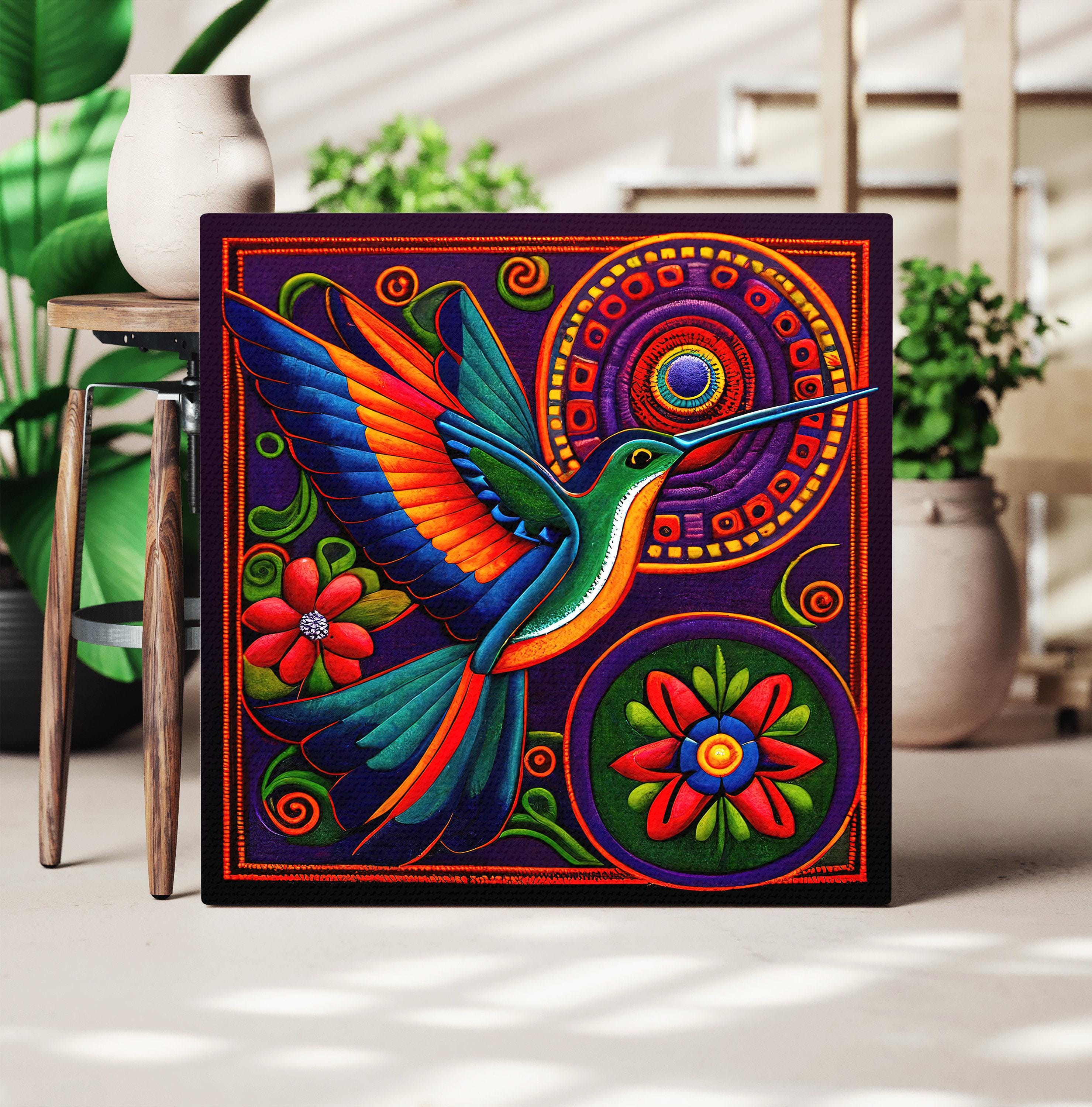 Beautiful colibrí made art artesanal for hair ??⭐️pieza única from mexico Pieza inspirada en el colibrí y su magia #art #oaxaca  main image 2