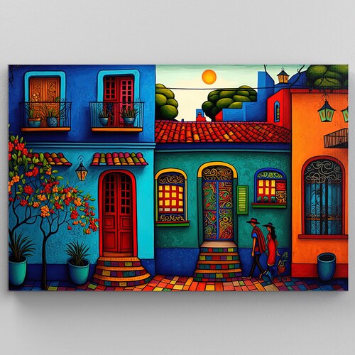 Mexican Wall Art Art Mexicano Poster Mexico Home Decor Etsy Ireland