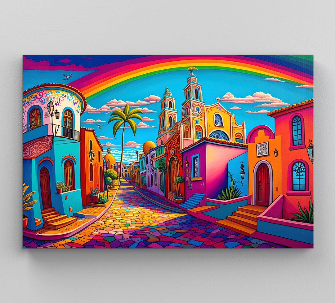 Mexican Art Prints Mexican Art Decor Mexican Art Poster Etsy