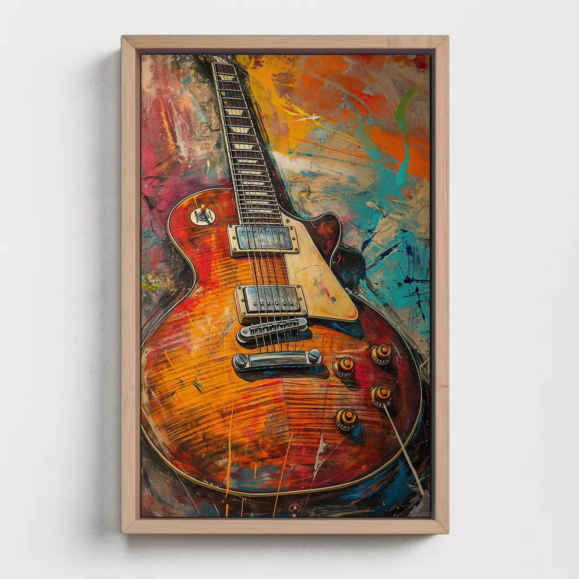 Amazon.com: Noah Art-Modern Music Wall Art, 100% Hand