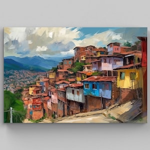 Medellin Colombia Canvas Art Paper Prints Colombian Gift For Colombian Home Decoration