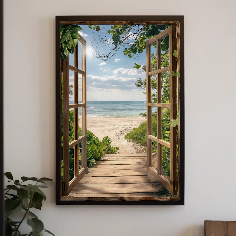 Fake Window Art - Etsy