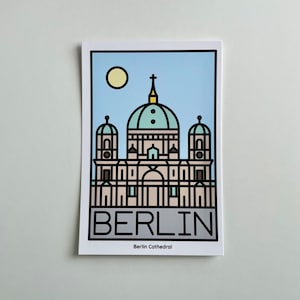 Berlin Allemagne Carte Postale