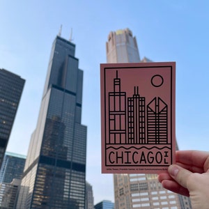 Chicago Chicago Postkarte
