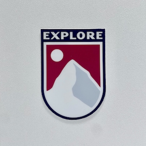 Explore Sticker