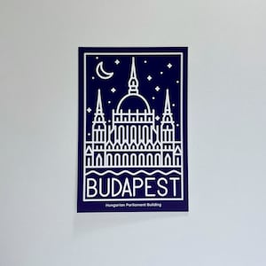 Budapest Hongrie Carte postale