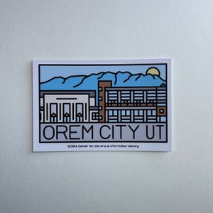 Orem Utah Postcard