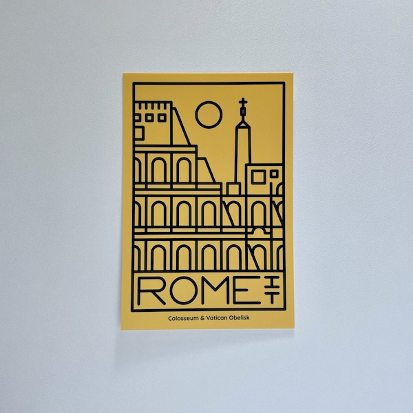 Rome Italy Postcard