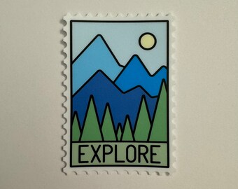 Explora la pegatina del sello
