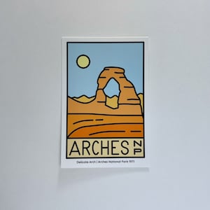 Arches National Park Delicate Arch Postcard