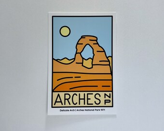 Arches National Park Delicate Arch Postcard
