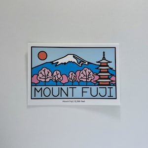 Mont Fuji Japon Carte postale