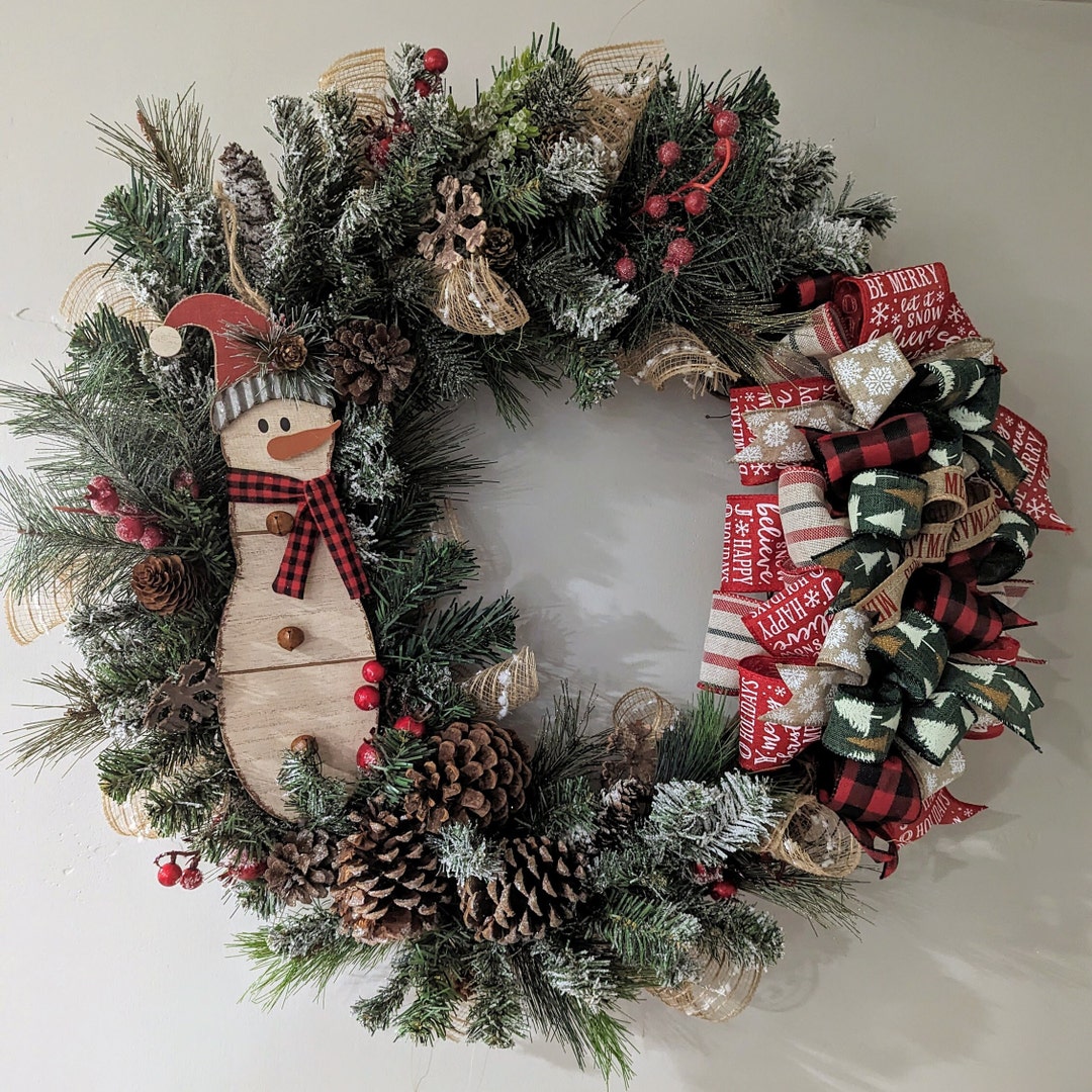 Rustic Snowman - Etsy