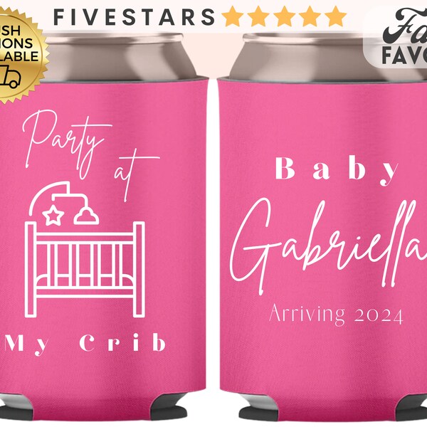Baby Shower Koozies Etsy