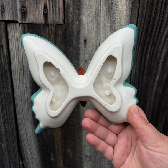 Ceramic Butterfly Ring Dish, Butterfly shaped tri… - image 3