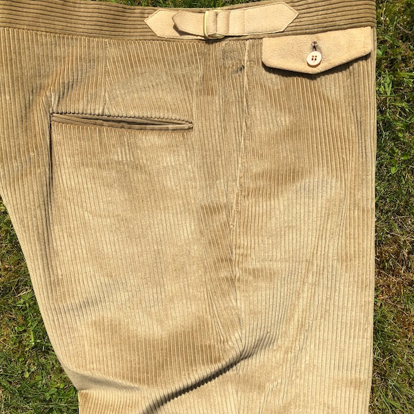 Vintage Wide Wale Corduroy Wide Straight Leg