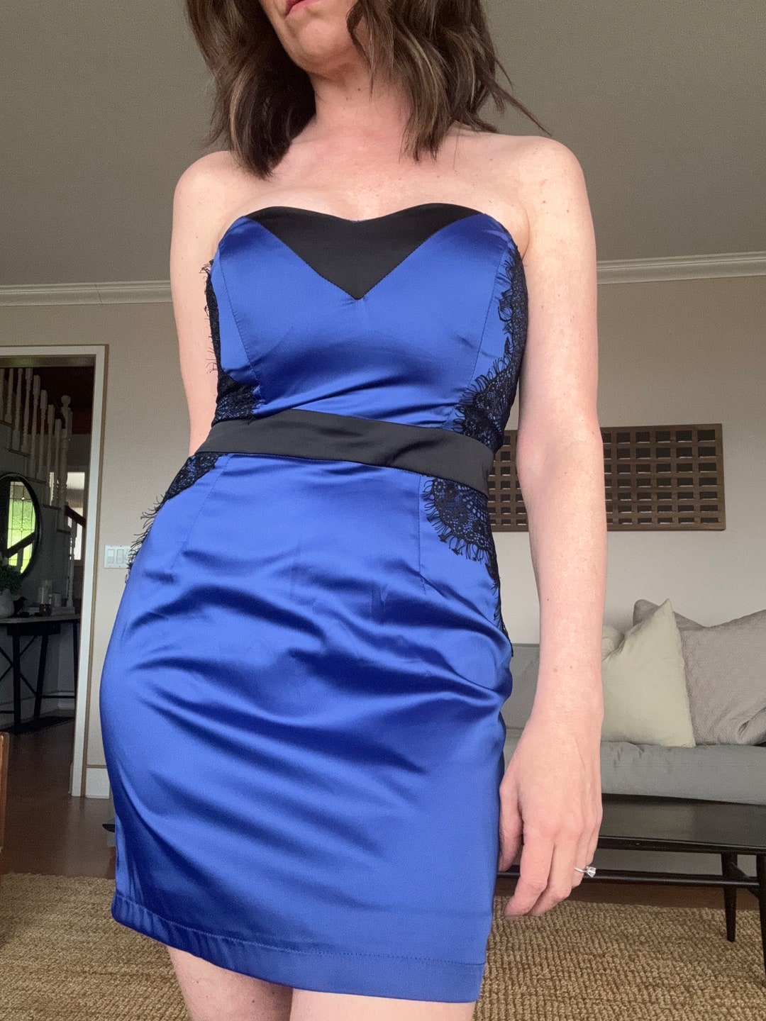 Deftones Lace Strap Dress