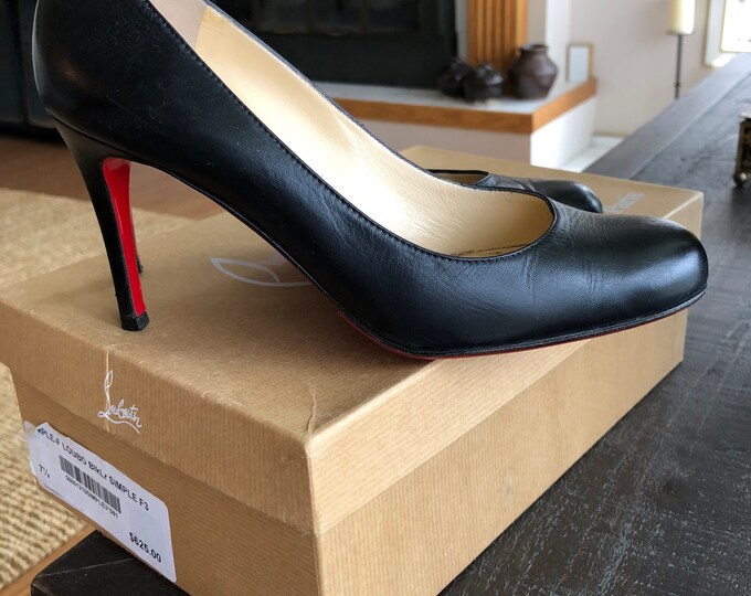 louboutin ribbon heels