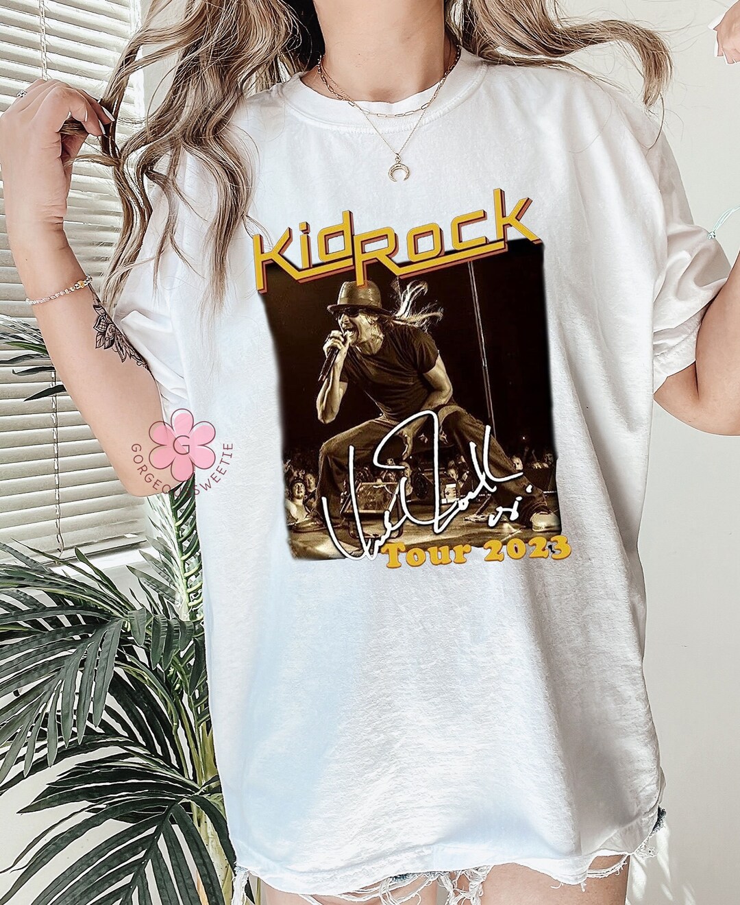 Comfort Colors Kid Rock Shirt Kid Rock Tour 2023 Sweatshirt Etsy