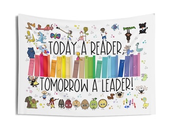 Story Book Character Tapestry