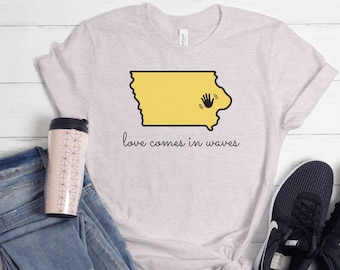 Iowa Shirt, Iowa Wave, The Wave, For the Kids, Iowa City