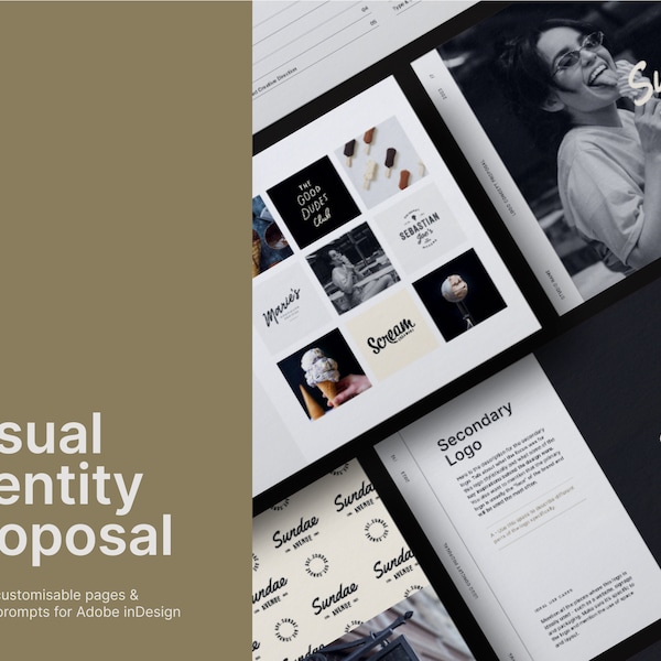 Logo Concept Proposal | Brand presentation Template