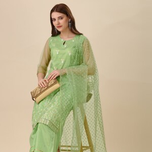 Net kurta design for female online