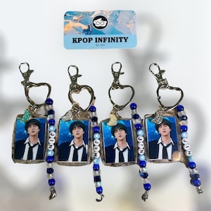 JIN The Astronaut Photo Keychain