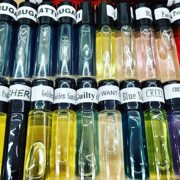 1/3 roll on Body in alphabeticall order  212VIP- CK1, Muslim oils, Scented Oils, Fragrance Oils, unisex body oil,Designer Type,perfume oil