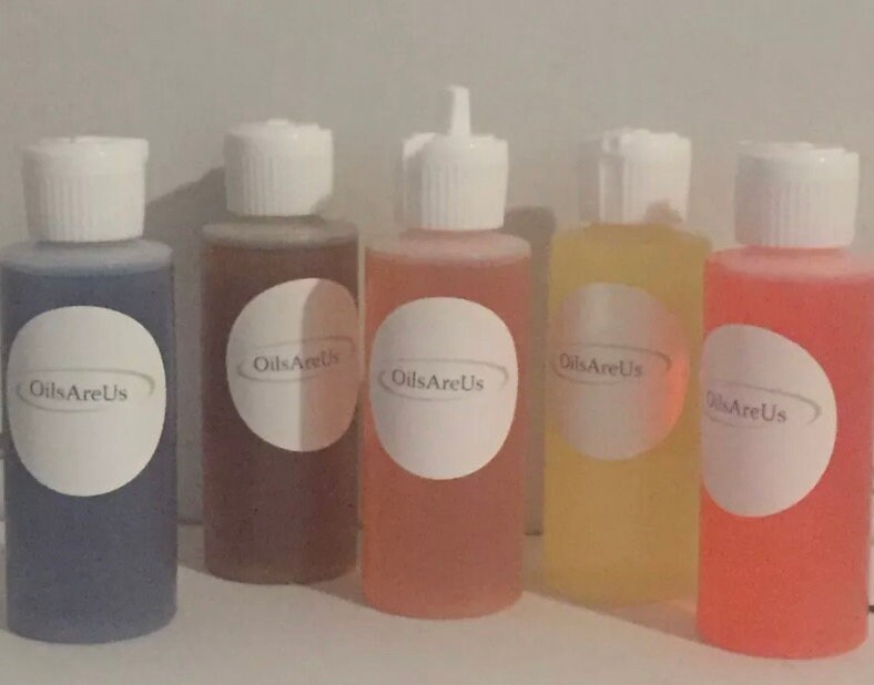 2oz Plastic Bottle Body Oils OILS Scented Oils Fragrance Etsy