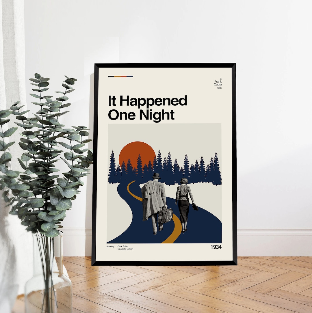 It Happened One Night Movie Poster It Happened One Night - Etsy