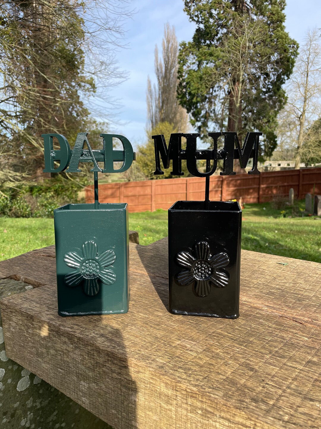 Cemetery Flower Holder Cemetery Flower Arranger Garden Flower Etsy