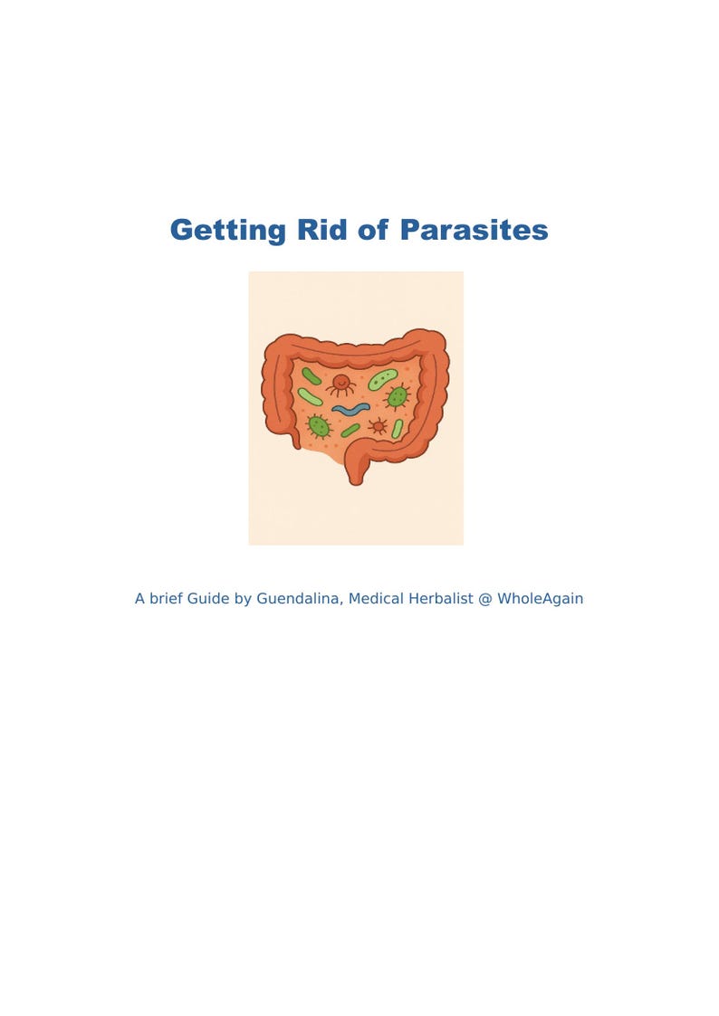 Parasite Cleanse Guide: Step by Step Herbal Detox Protocol (PDF) - Etsy
