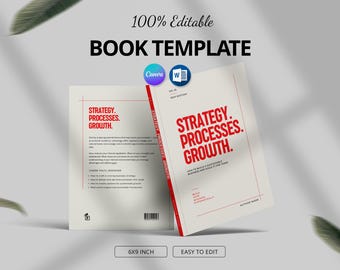 Business Book Interior | 6x9 Canva & Word Layout | KDP Ready Template