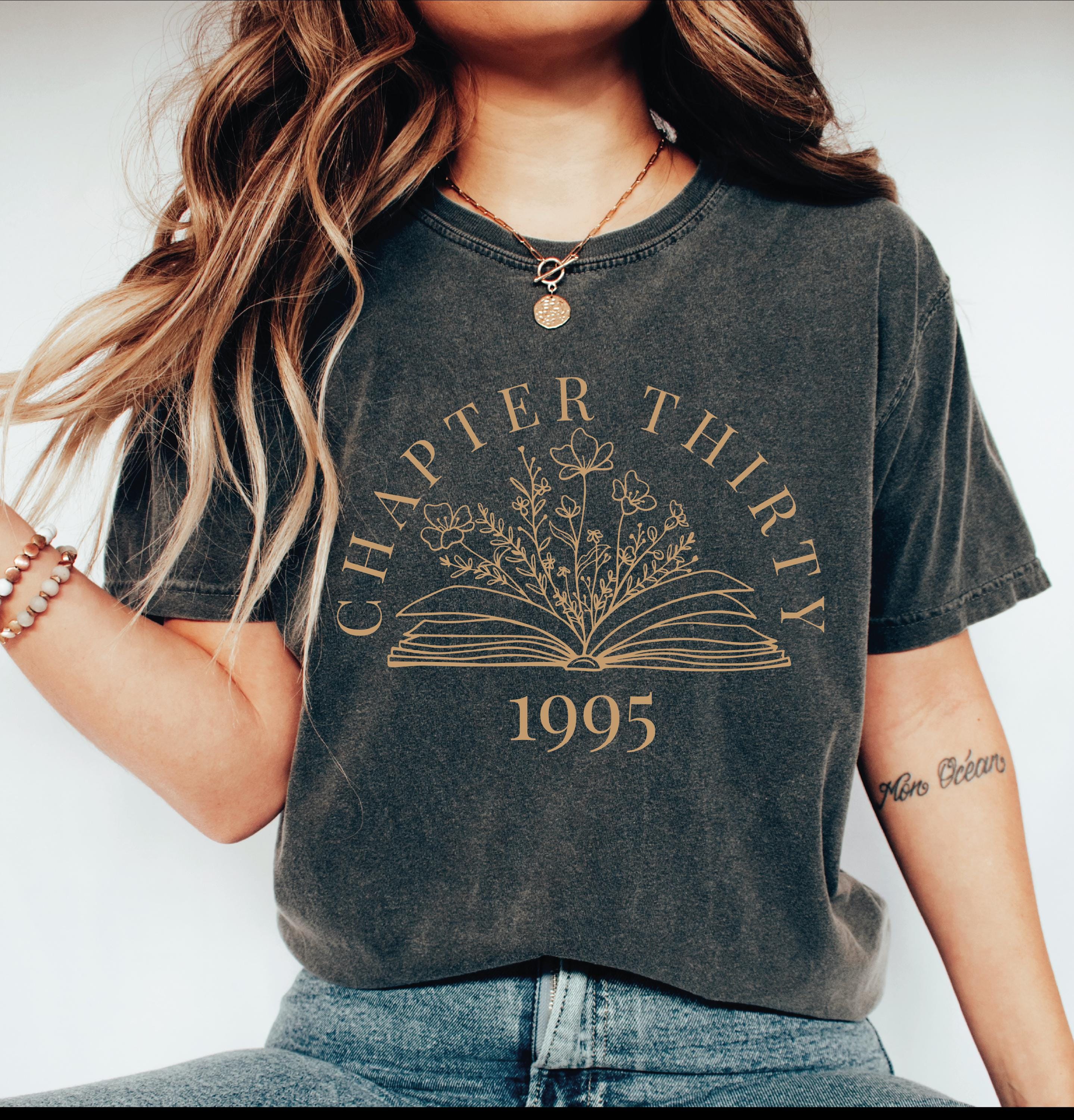 Comfort Colors Chapter 30 Birthday Shirt, 30th Birthday Shirt, 30th Gift for Her, Best Friend 30th Birthday Gift, Turning 30, pr1058
