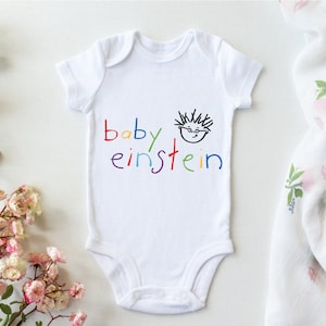 Einstein bodysuit, Baby Einstein Outfits, Einstein Toddler Outfit, Albert Einstein Outfit, PR317