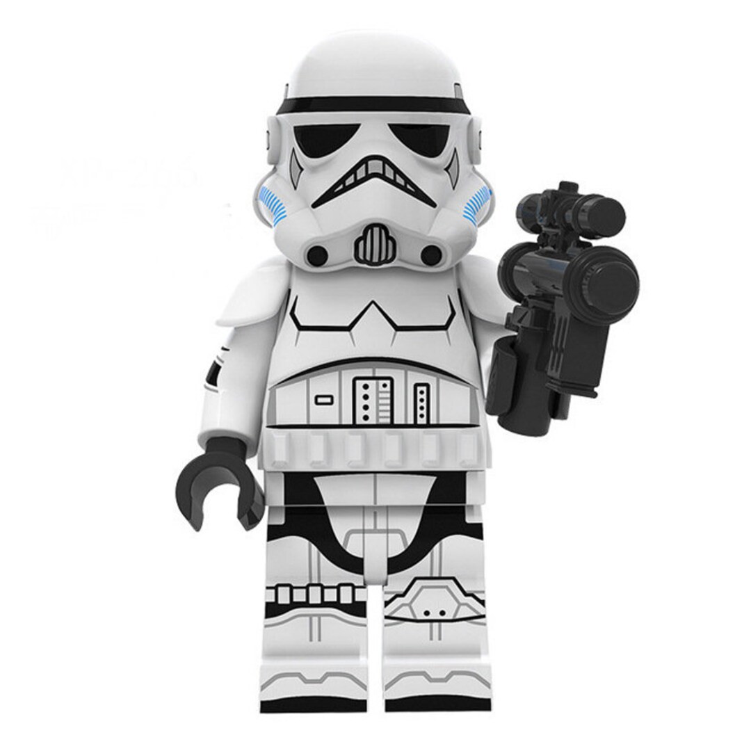 Imperial Stormtrooper Minifigure Custom Star Wars Minifigure Etsy